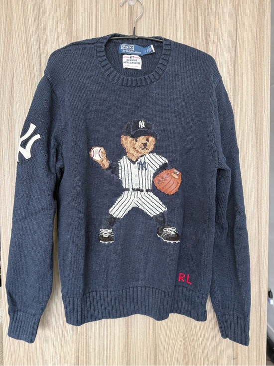 Polo Ralph Lauren Other - Polo Ralph Lauren x New York Yankees Polo Bear Sweater - Navy – Men’s M - MLB